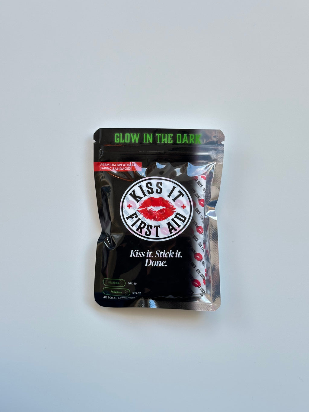 Glow in the dark marine animal bandages